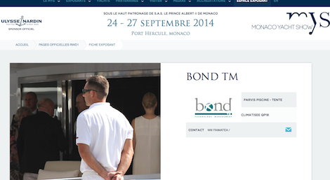 Image for article Bond Technology Mastermind at Monaco Yacht Show